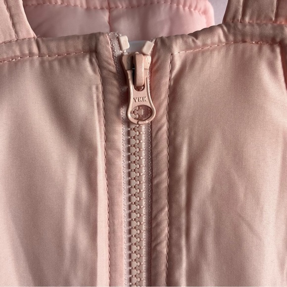 Kid's Carter's Light Pink Ski Bib - Picture 5 of 9